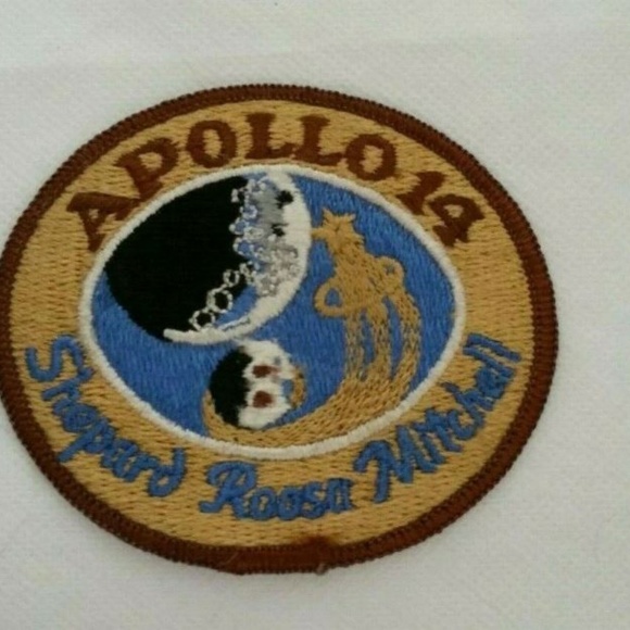 Vintage NASA Apollo 14 patch AB Emblem Never Used - Picture 3 of 3